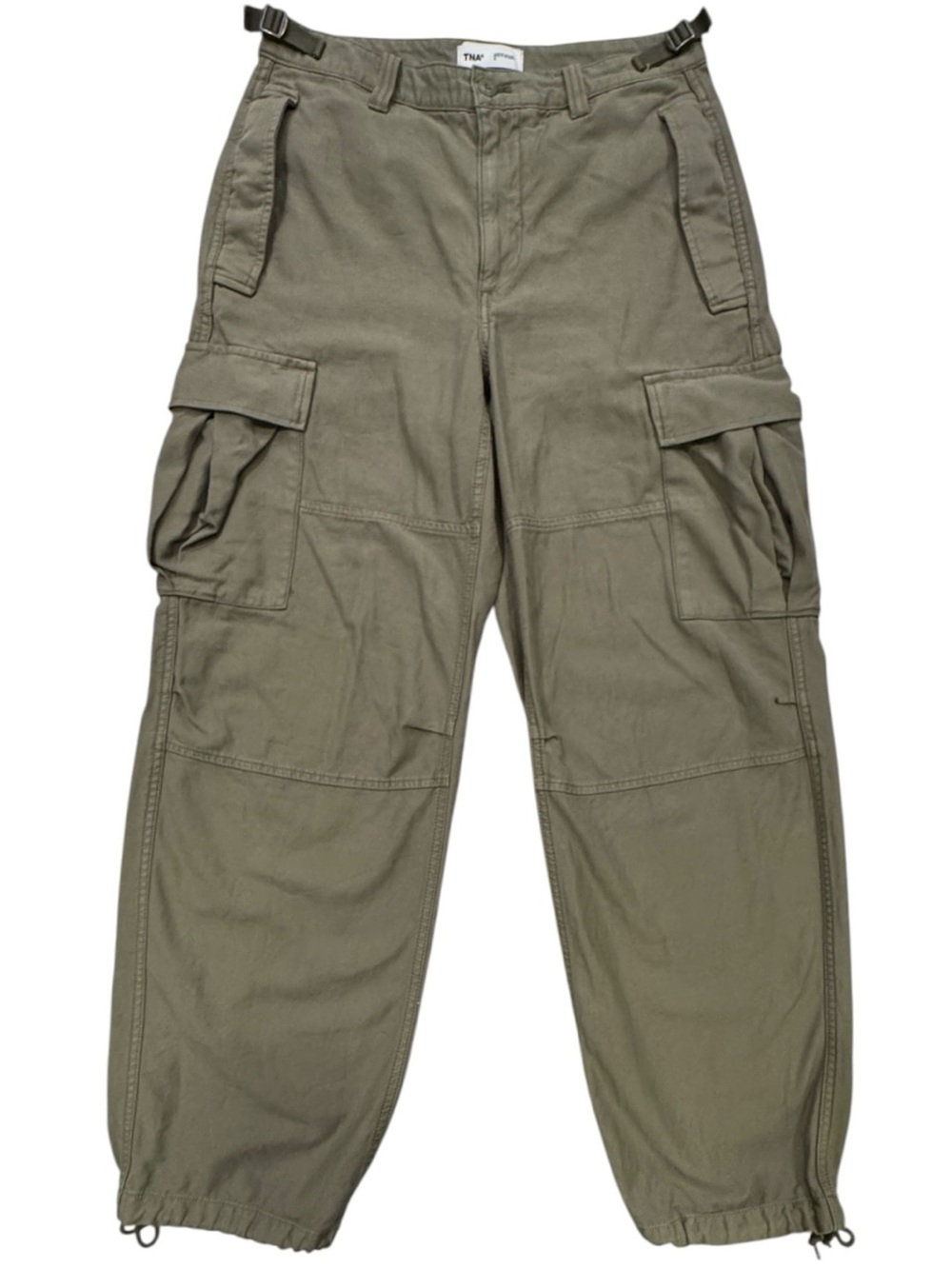 TNA Women’s Supply Cargo Pants / Utility Joggers – Olive Green – Size 6 - Picture 2 of 10